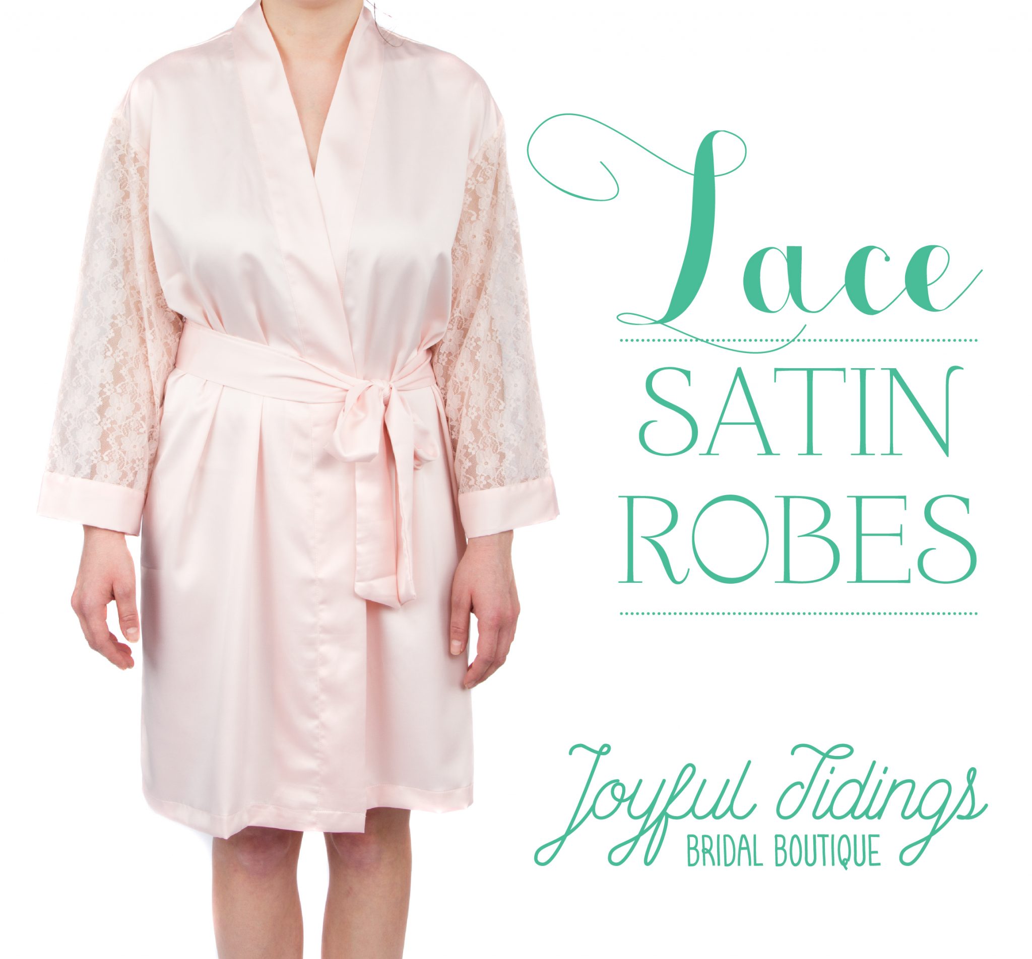 lace sleeve robe